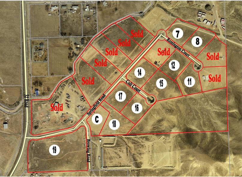 161 Colt Ct, Grand Junction, CO for sale - Plat Map - Image 1 of 1