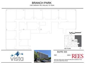 13740 Midway Rd, Farmers Branch, TX for lease Site Plan- Image 1 of 1