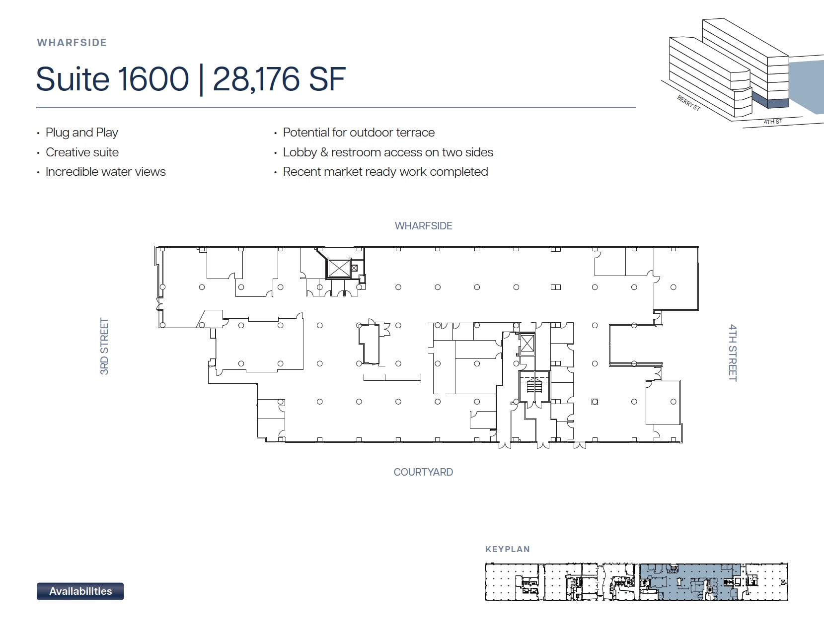 185 Berry St, San Francisco, CA for lease Floor Plan- Image 1 of 1