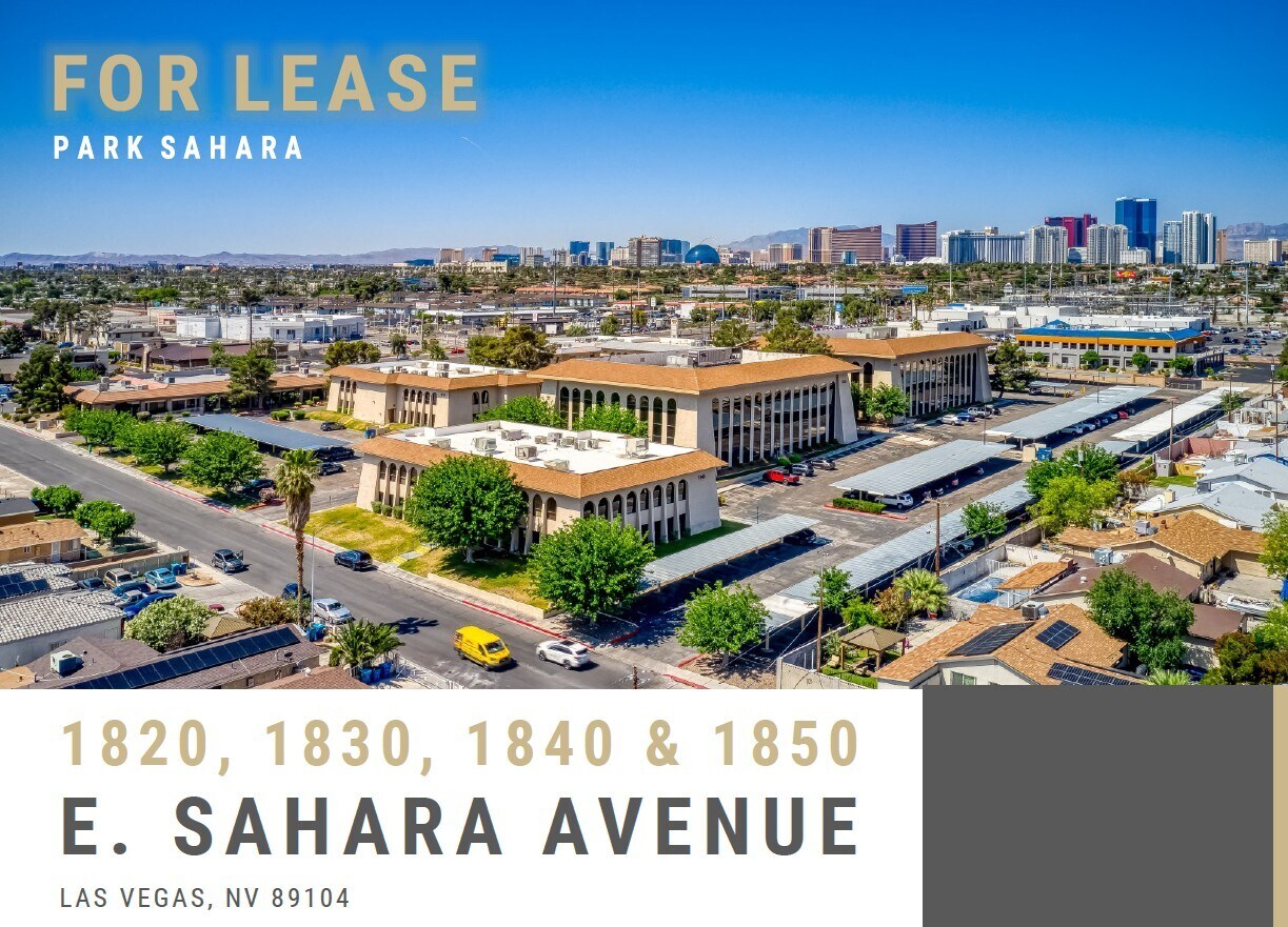 1820 E Sahara Ave, Las Vegas, NV for lease Interior Photo- Image 1 of 4
