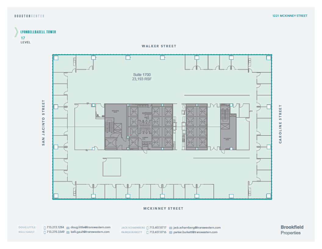 1221 McKinney St, Houston, TX for lease Floor Plan- Image 1 of 1