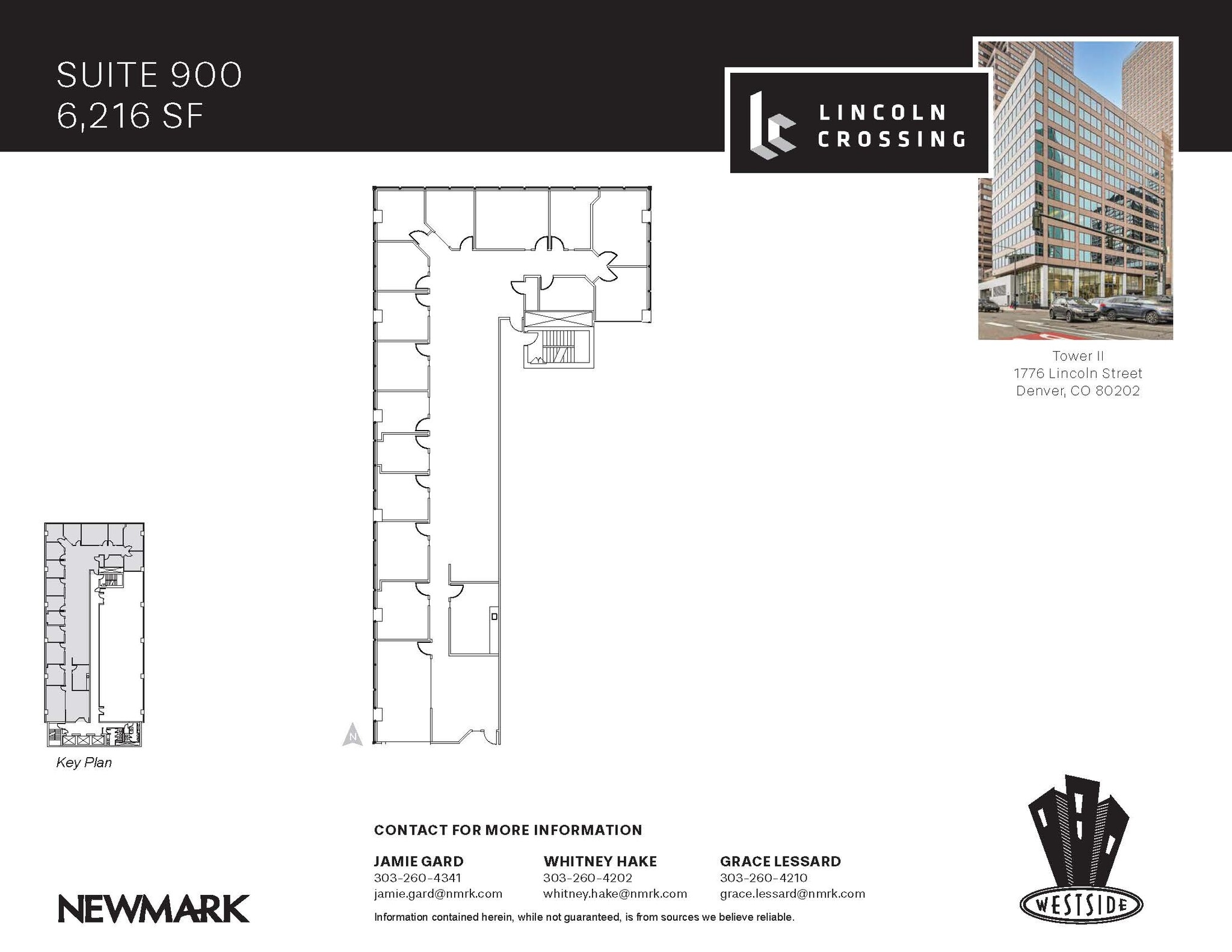 1776 N Lincoln St, Denver, CO for lease Floor Plan- Image 1 of 1