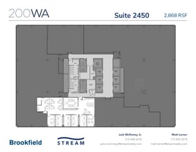 200 W Adams St, Chicago, IL for lease Floor Plan- Image 1 of 1