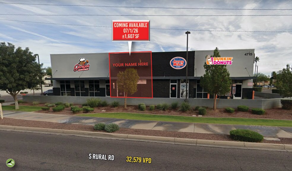 4715 S Rural Rd, Tempe, AZ for lease - Building Photo - Image 1 of 11