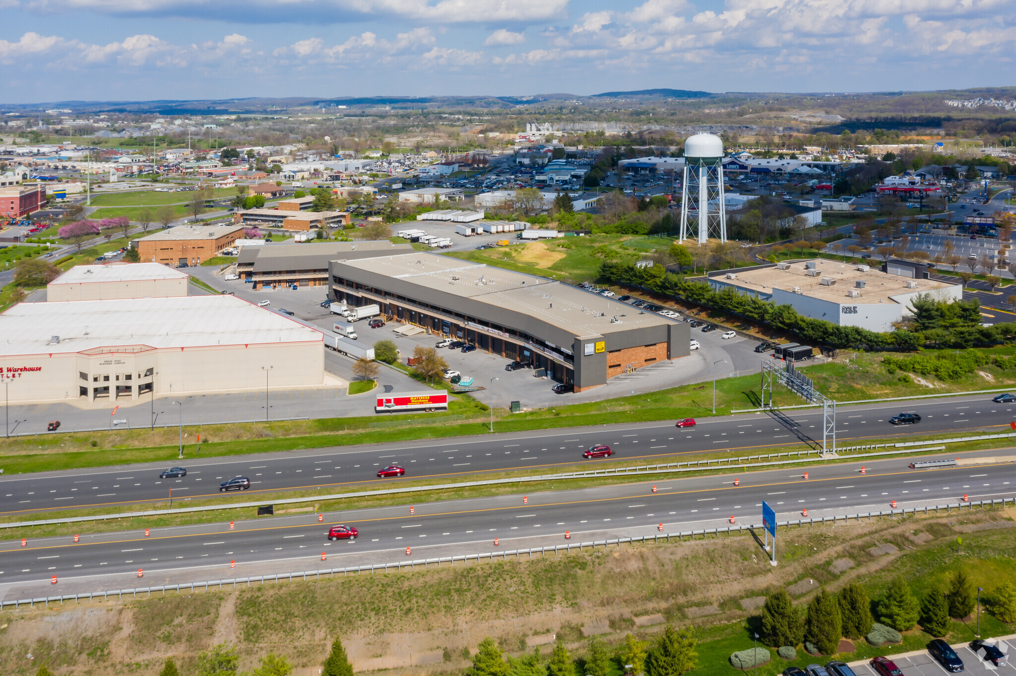 7311 Grove Rd, Frederick, MD for lease Aerial- Image 1 of 4