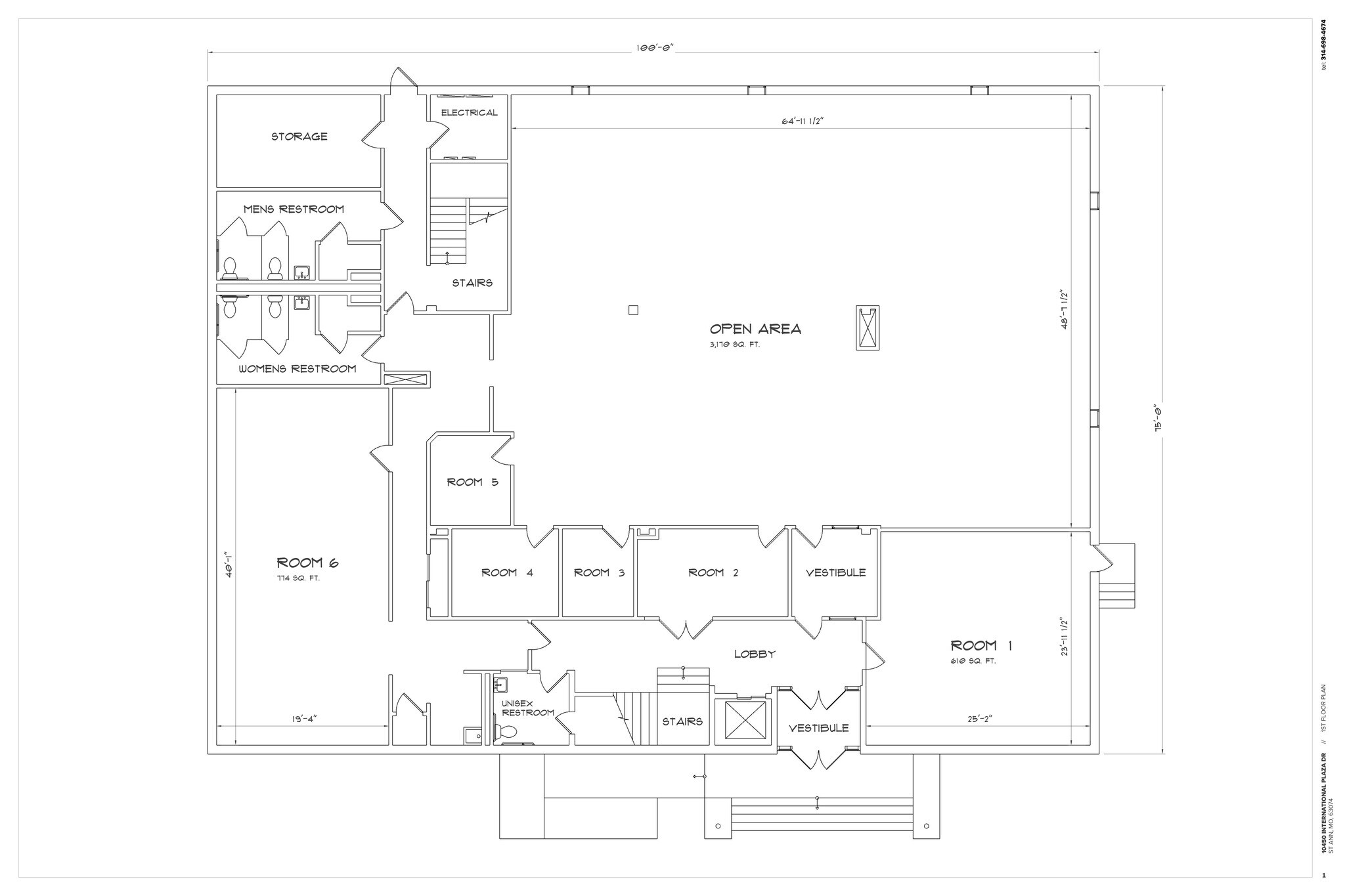 10450 International Plaza Dr, Saint Ann, MO for lease Site Plan- Image 1 of 4