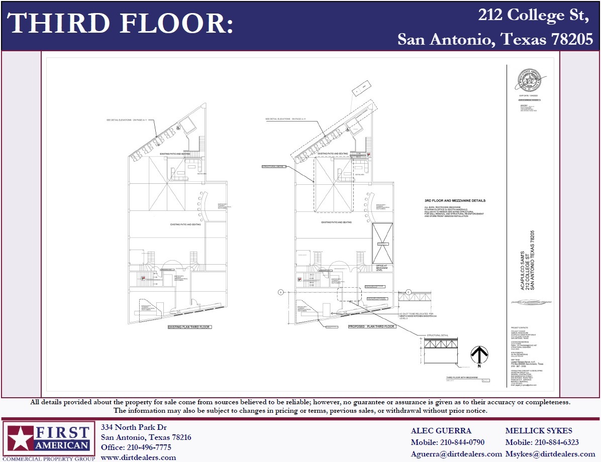 212 College St, San Antonio, TX for lease Floor Plan- Image 1 of 1