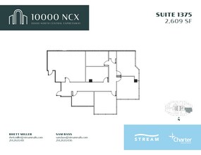 10000 N Central Expy, Dallas, TX for lease Floor Plan- Image 1 of 2