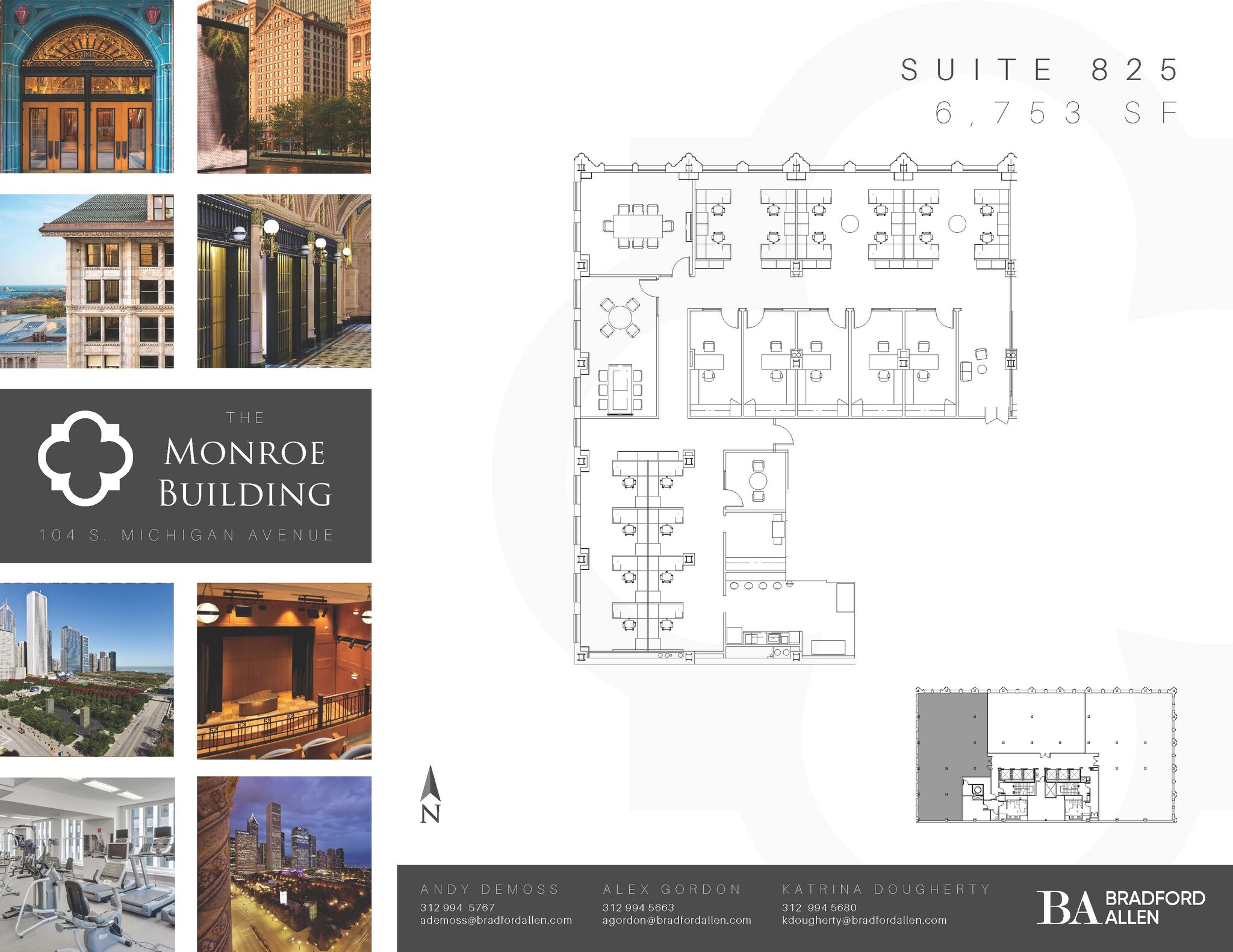 104 S Michigan Ave, Chicago, IL for lease Floor Plan- Image 1 of 5