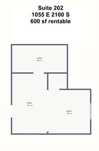 1055 E 2100 S, Salt Lake City, UT for lease Floor Plan- Image 1 of 9