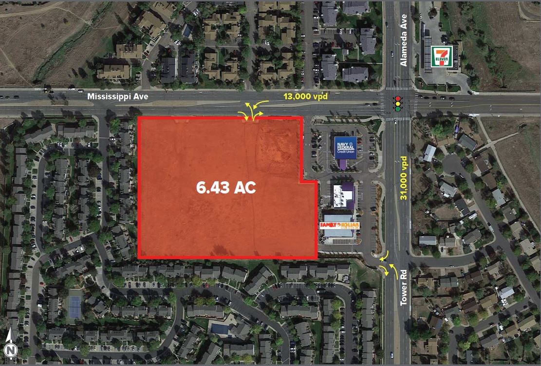 Tower Rd, Aurora, CO for sale Site Plan- Image 1 of 1