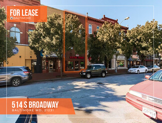 More details for 514 S Broadway, Baltimore, MD - Retail for Lease