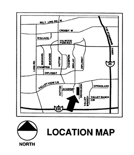 12901 Nicholson Rd, Dallas, TX for lease - Site Plan - Image 2 of 8