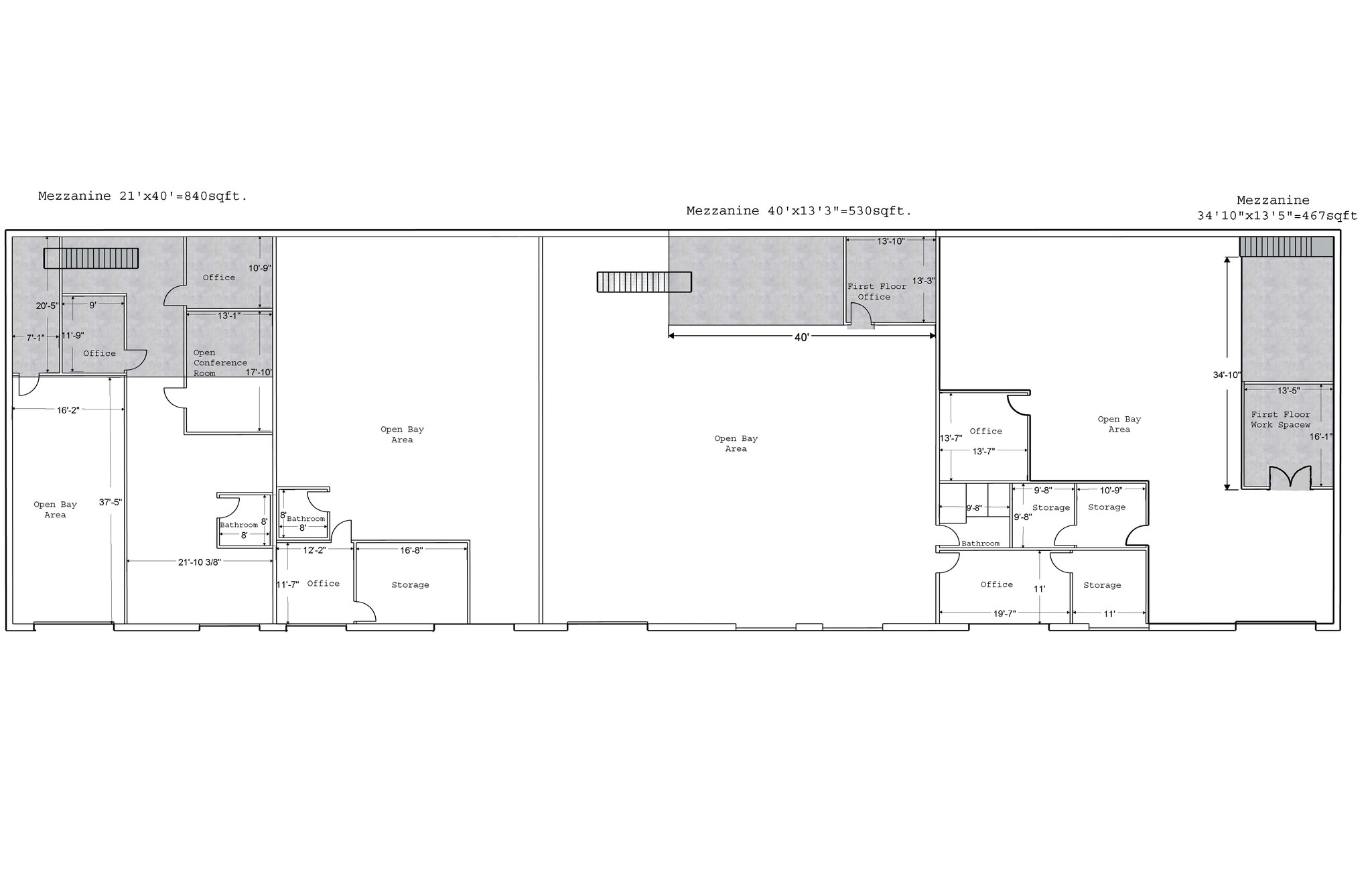 308 E Fm 1830, Argyle, TX for lease Floor Plan- Image 1 of 1
