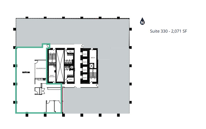 715 5 Av SW, Calgary, AB for lease Floor Plan- Image 1 of 1