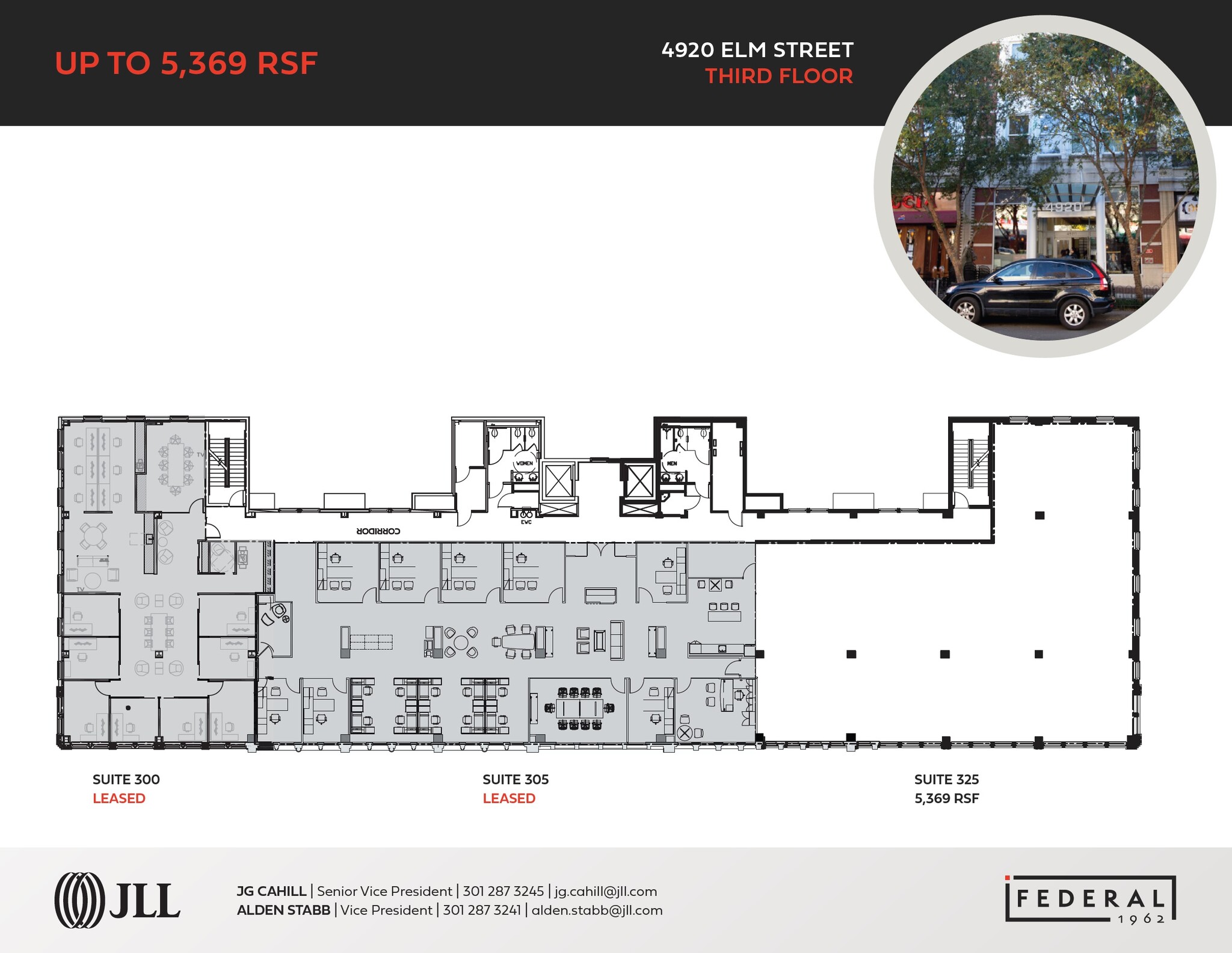 4801-4809 Bethesda Ave, Bethesda, MD for lease Floor Plan- Image 1 of 1