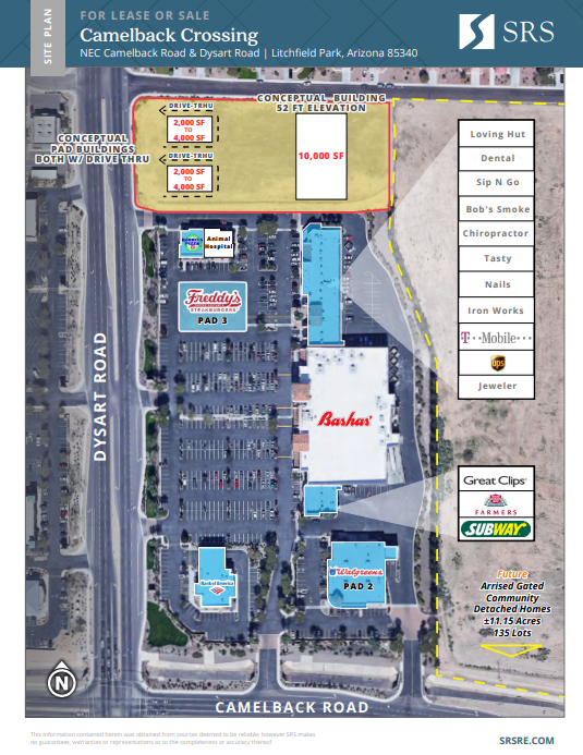 Nec Camelback Rd & Dysart Rd, Litchfield Park, AZ for sale Building Photo- Image 1 of 1