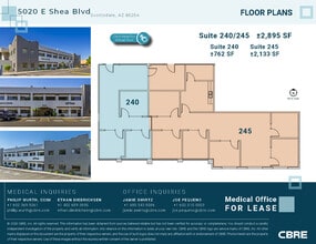 5010 E Shea Blvd, Scottsdale, AZ for lease Floor Plan- Image 2 of 2