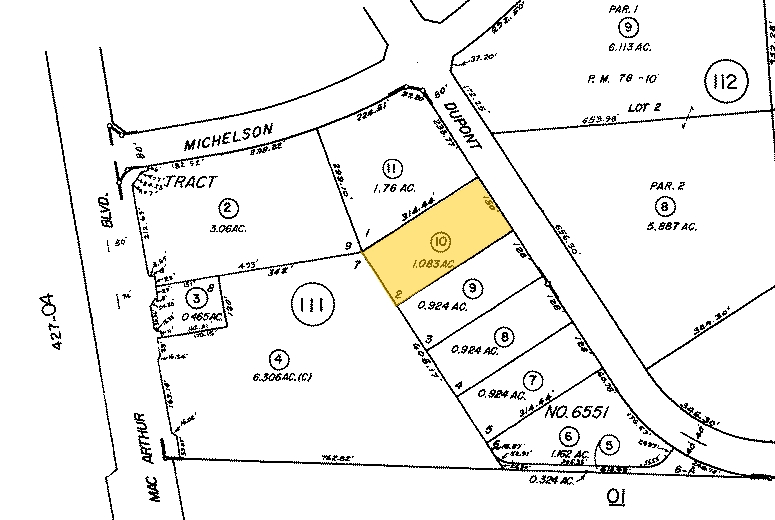 2152 Dupont Dr, Irvine, CA for lease - Plat Map - Image 2 of 19