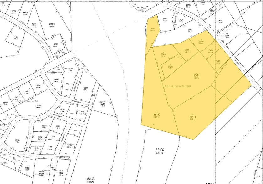 232 Car Farm Rd, Lincolnton, NC for sale - Plat Map - Image 2 of 2