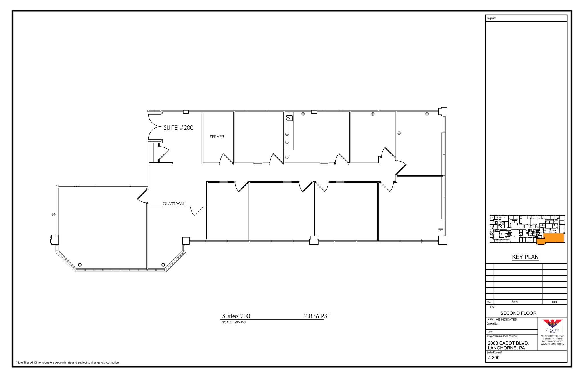 2080 Cabot Blvd W, Langhorne, PA for lease Floor Plan- Image 1 of 1