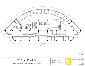 14800 Landmark Blvd, Dallas, TX for lease Floor Plan- Image 1 of 1