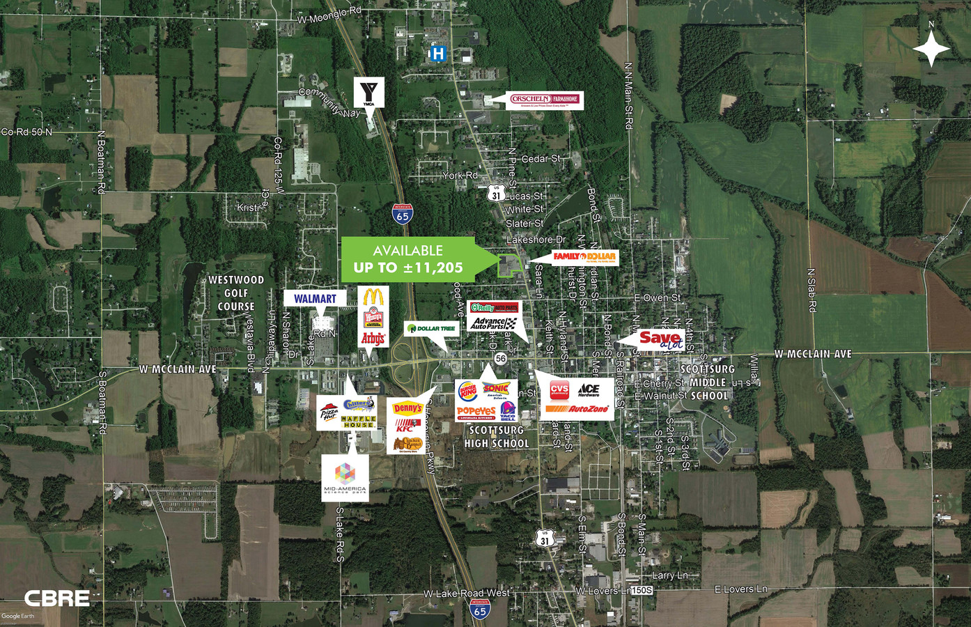 422 N Gardner St, Scottsburg, IN 47170 - Scottsburg Plaza | LoopNet