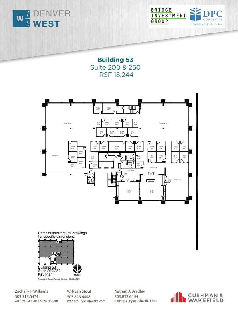 13949 W Colfax Ave, Lakewood, CO for lease Floor Plan- Image 1 of 1