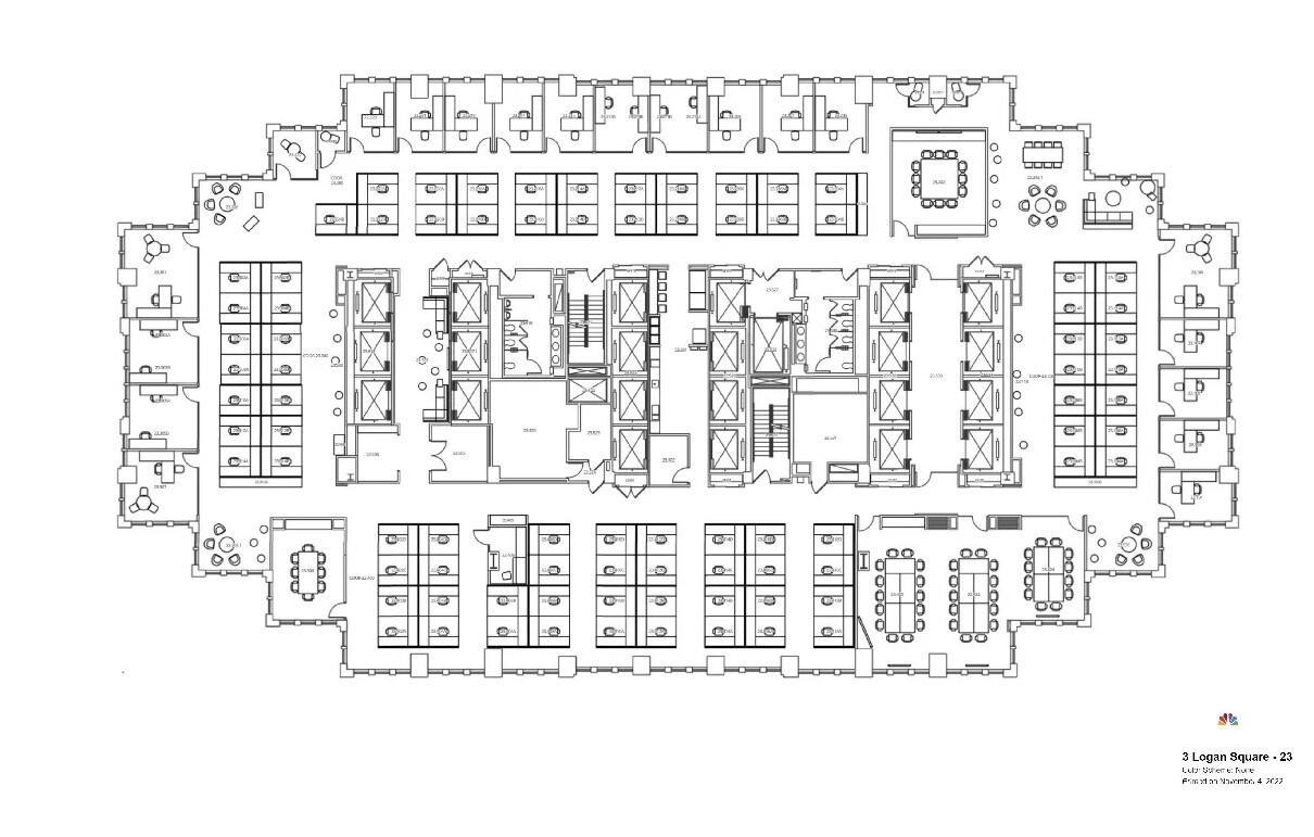 1717 Arch St, Philadelphia, PA for lease Floor Plan- Image 1 of 1