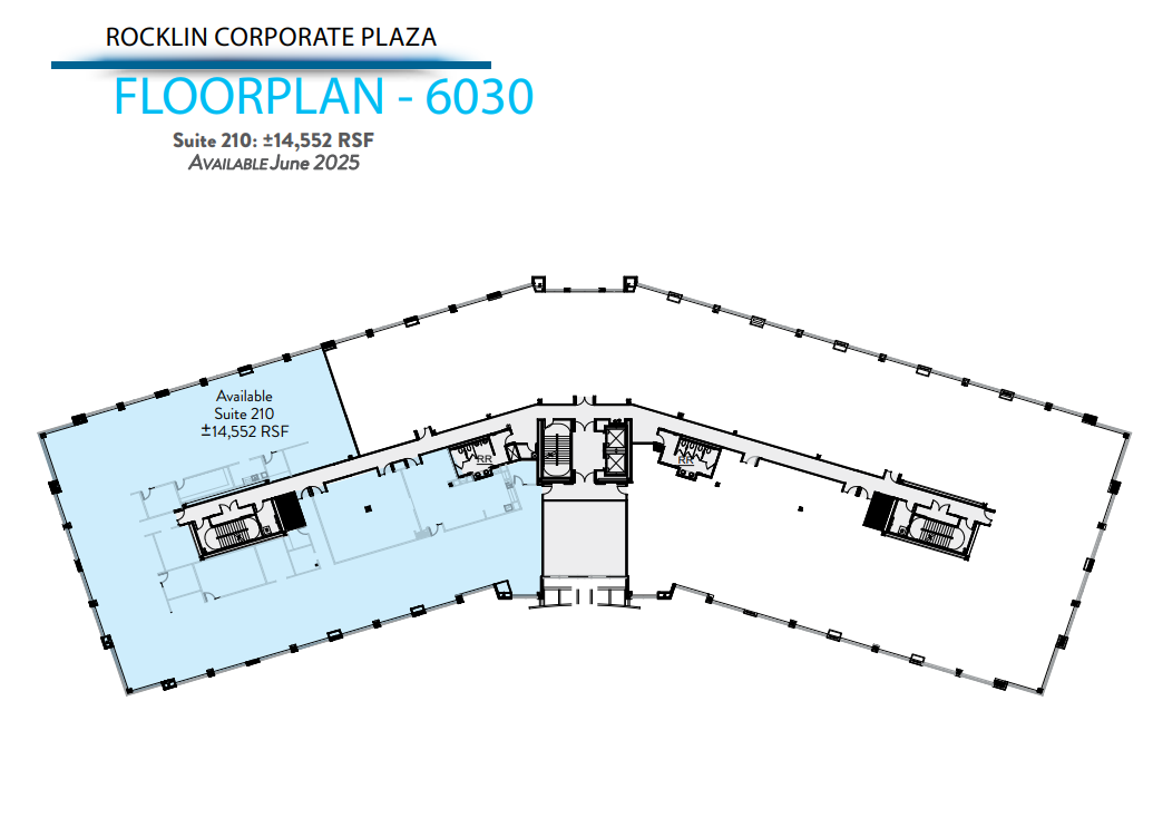 6020 W Oaks Blvd, Rocklin, CA for lease Floor Plan- Image 1 of 1