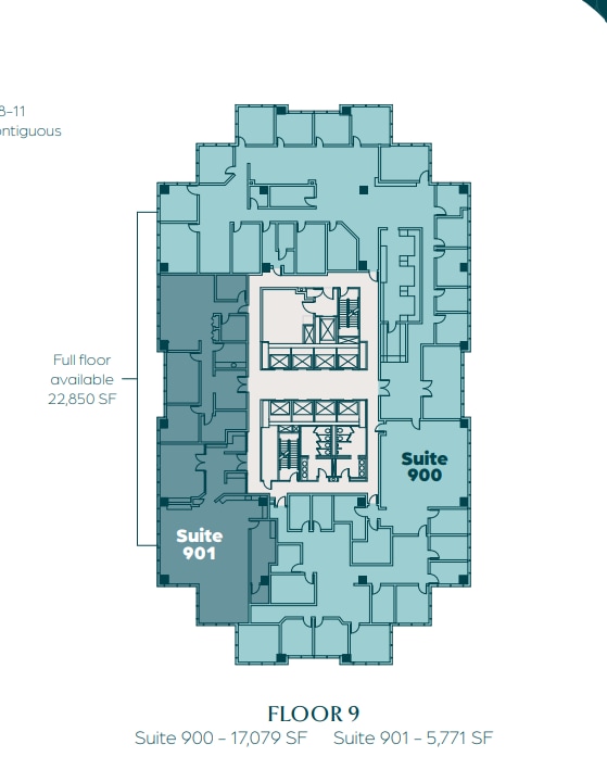 951 E Byrd St, Richmond, VA for lease Floor Plan- Image 1 of 1