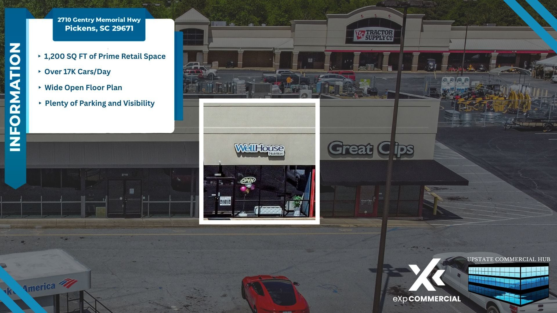 2710a Gentry Memorial Hwy, Pickens, SC for lease Building Photo- Image 1 of 10