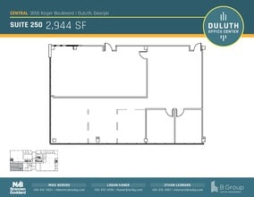 3505 Koger Blvd, Duluth, GA for lease Floor Plan- Image 1 of 1