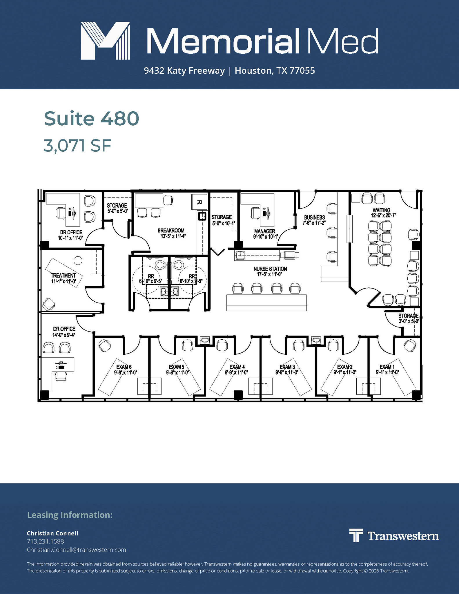 9432 Katy Fwy, Houston, TX for lease Floor Plan- Image 1 of 1