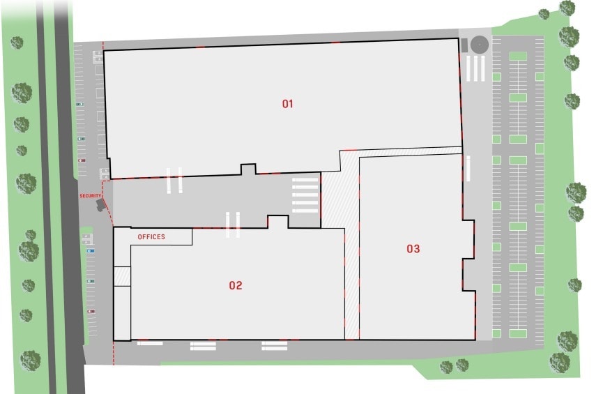 Stourport Rd, Kidderminster for lease - Site Plan - Image 3 of 3