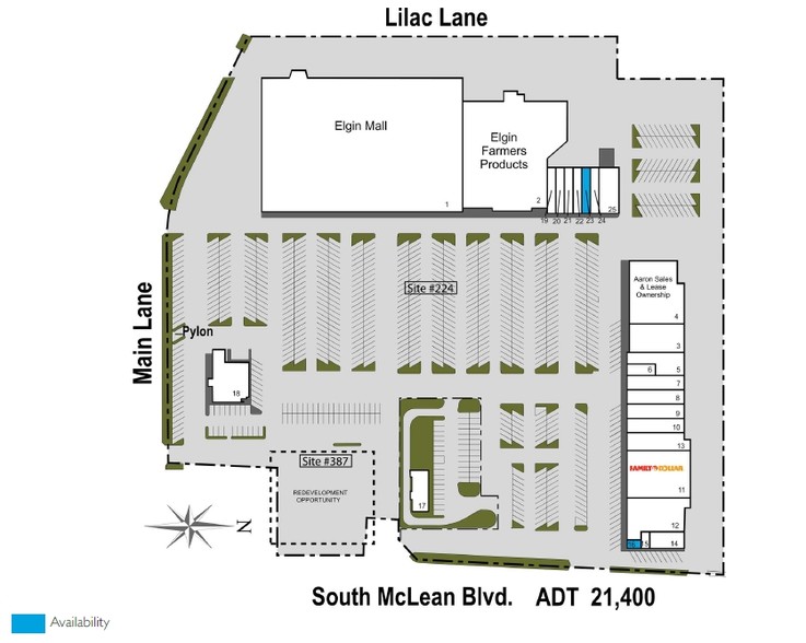 302-308 S McLean Blvd, Elgin, IL for sale - Site Plan - Image 1 of 1