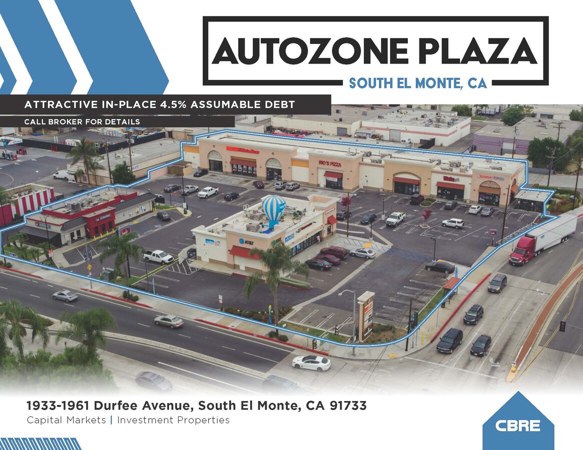 AutoZone Plaza - South El Monte, CA for Sale | LoopNet