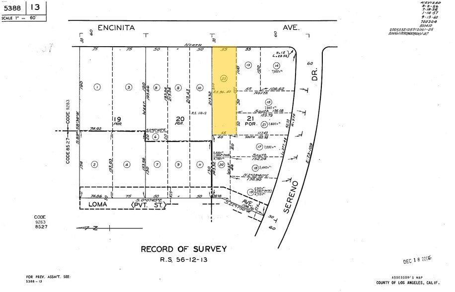 4917 Encinita Ave, Temple City, CA for sale - Plat Map - Image 2 of 20