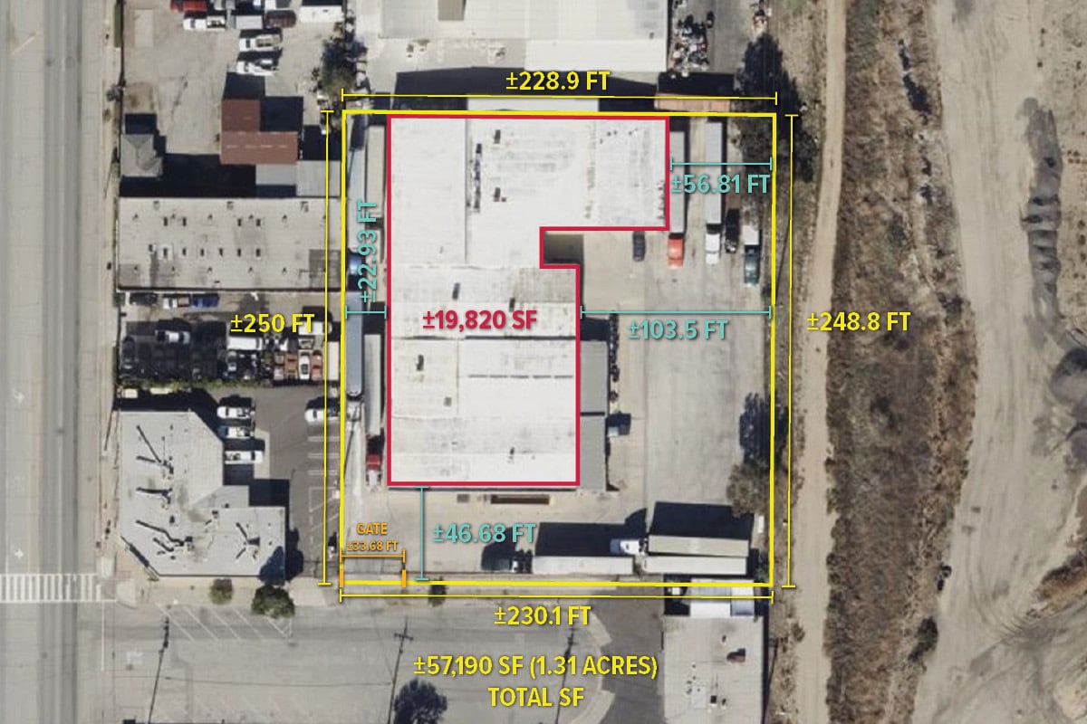 1541 Paramount St, Azusa, CA for lease Aerial- Image 1 of 5