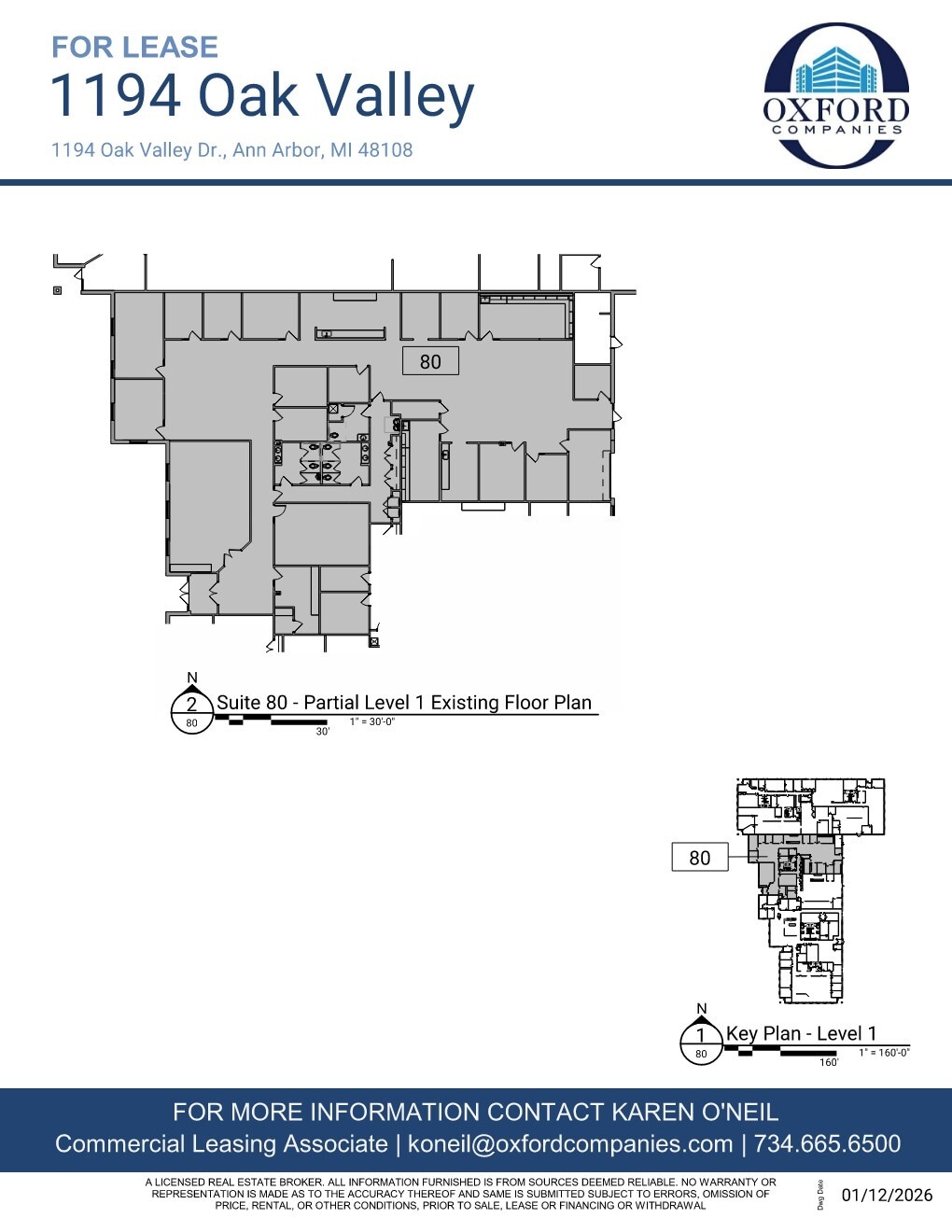 3923 Ranchero Dr, Ann Arbor, MI for lease Floor Plan- Image 1 of 1
