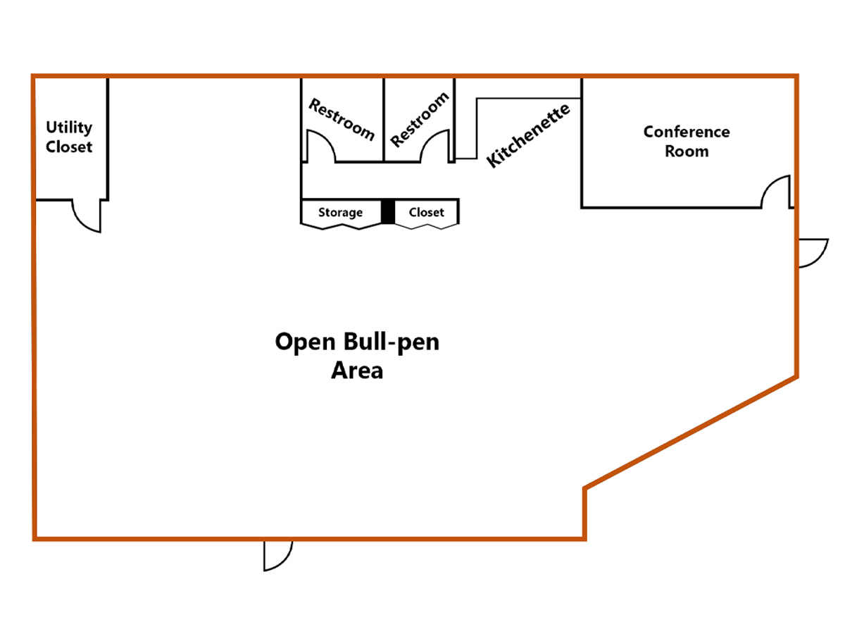 41 E Market St, York, PA for lease Floor Plan- Image 1 of 9