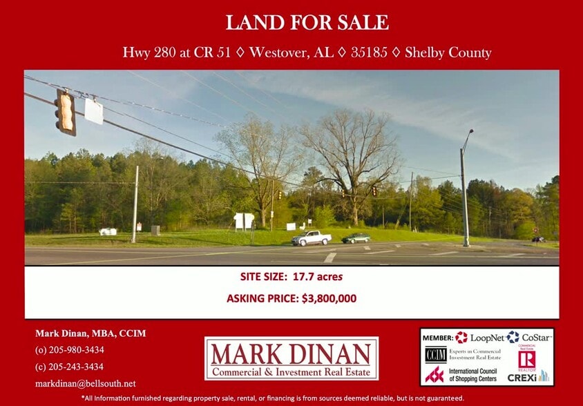 U.S. Highway 280 at CR 51, Westover, AL for sale - Commercial Listing Video - Image 2 of 8