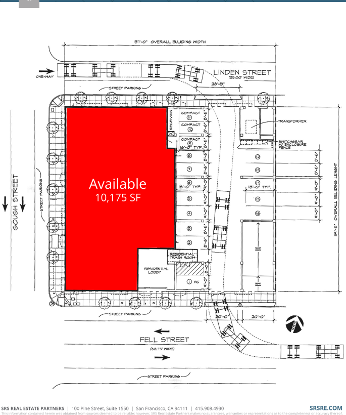 300 Gough St, San Francisco, CA for lease Floor Plan- Image 1 of 1