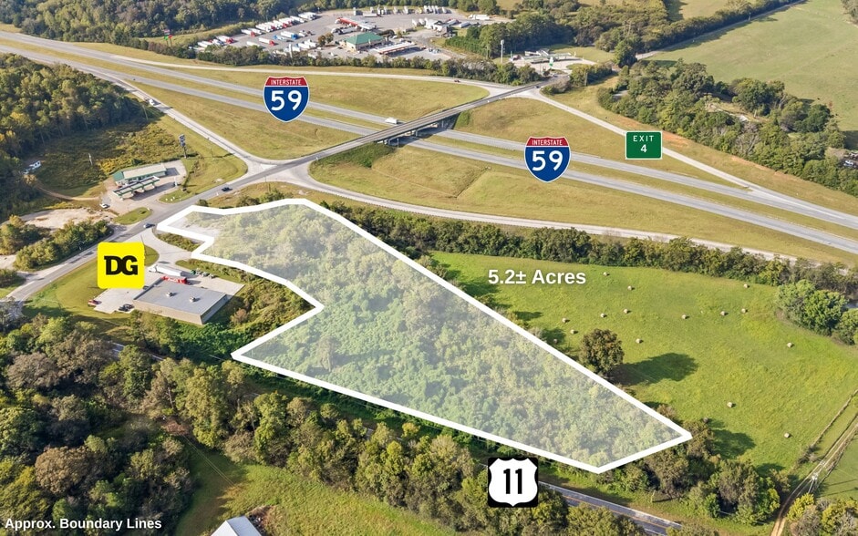 71 Old US 11 hwy, Rising Fawn, GA for sale - Aerial - Image 1 of 17