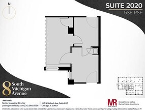 8 S Michigan Ave, Chicago, IL for lease Floor Plan- Image 1 of 5