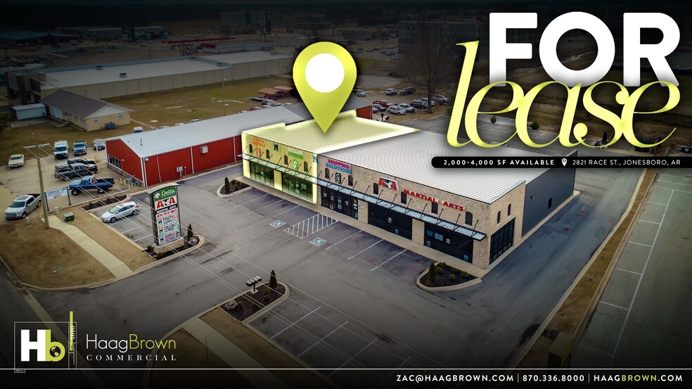 2821 Race Street, Jonesboro, AR for lease - Building Photo - Image 1 of 4