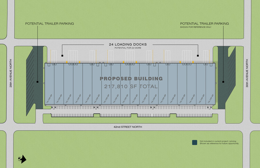 2880 42nd N St, Fargo, ND for lease - Site Plan - Image 2 of 3