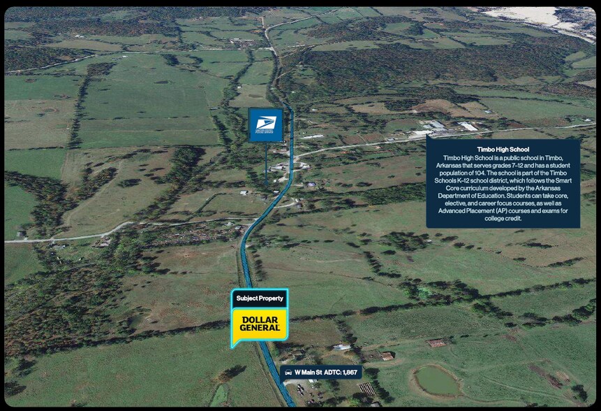 7427 Highway 66, Timbo, AR for sale - Building Photo - Image 2 of 4