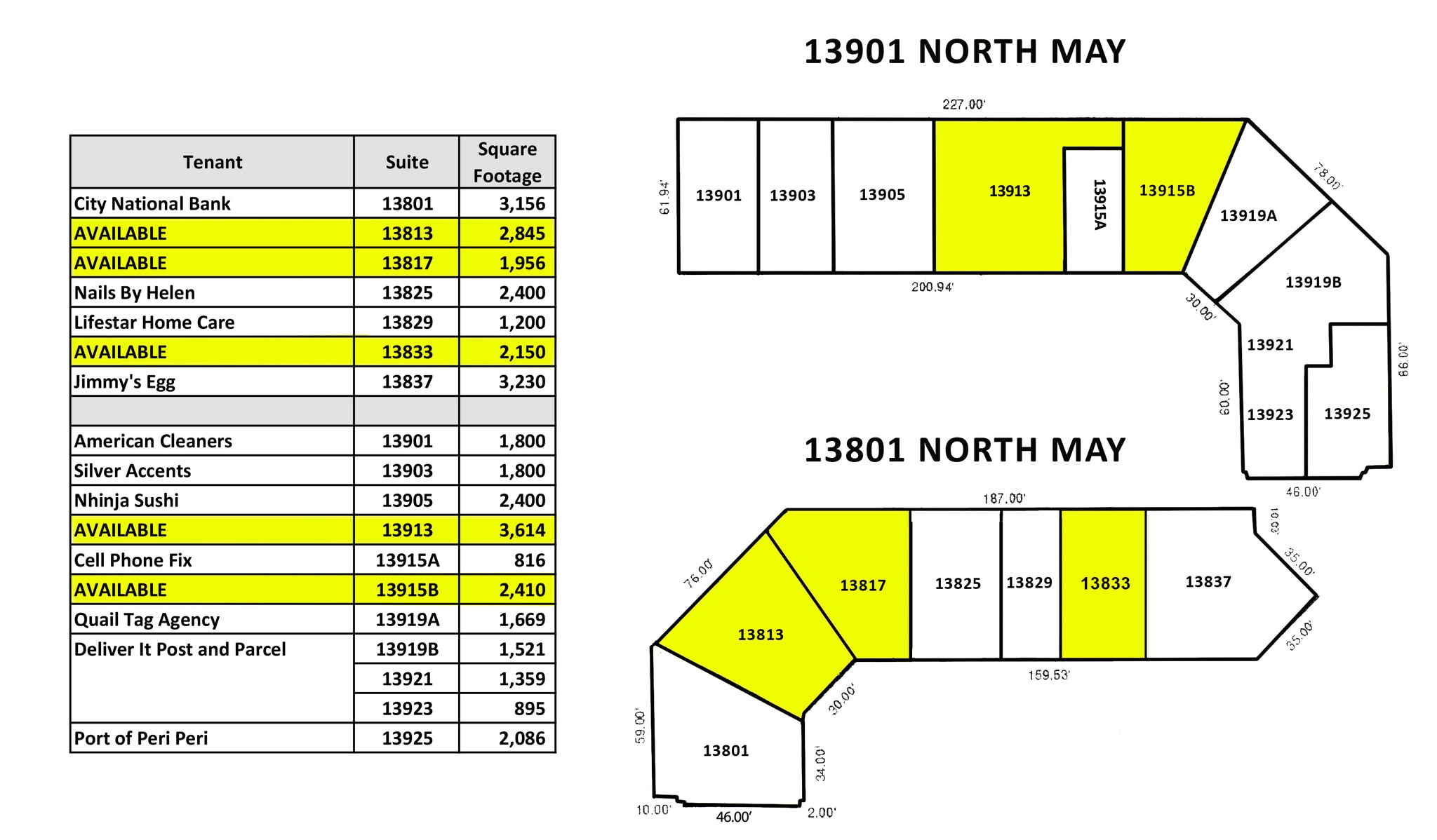13802-13804 N May Ave, Oklahoma City, OK for lease Site Plan- Image 1 of 1