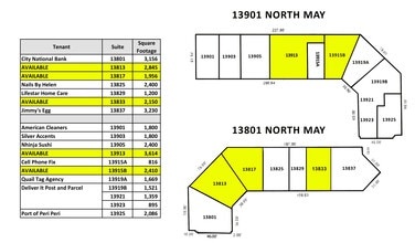 13802-13804 N May Ave, Oklahoma City, OK for lease Site Plan- Image 1 of 1